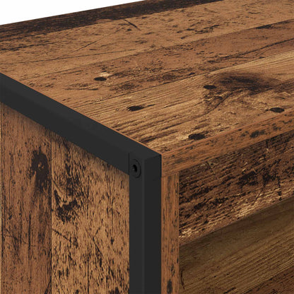 vidaXL Tall Cabinets Old Wood 79 x 36 x 200 cm Engineered Wood