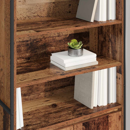 vidaXL Tall Cabinets Old Wood 79 x 36 x 200 cm Engineered Wood