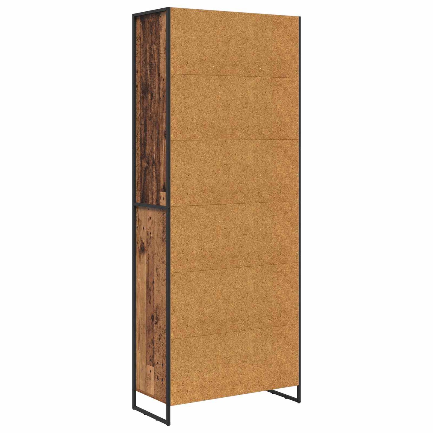 vidaXL Tall Cabinets Old Wood 79 x 36 x 200 cm Engineered Wood