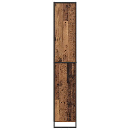 vidaXL Tall Cabinets Old Wood 79 x 36 x 200 cm Engineered Wood