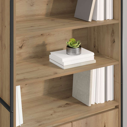 vidaXL Tall Cabinets Artisian Oak 79 x 36 x 200 cm Engineered Wood