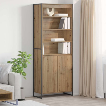 vidaXL Tall Cabinets Artisian Oak 79 x 36 x 200 cm Engineered Wood