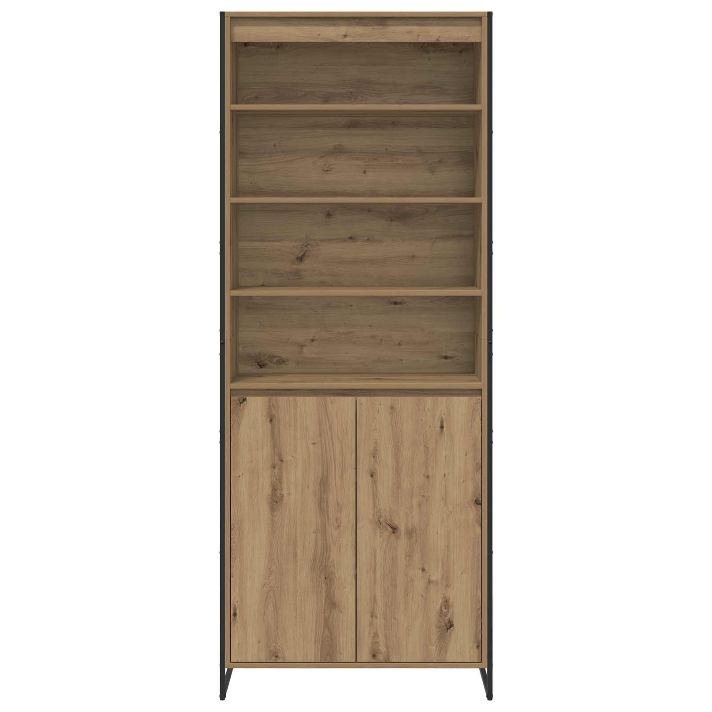 vidaXL Tall Cabinets Artisian Oak 79 x 36 x 200 cm Engineered Wood