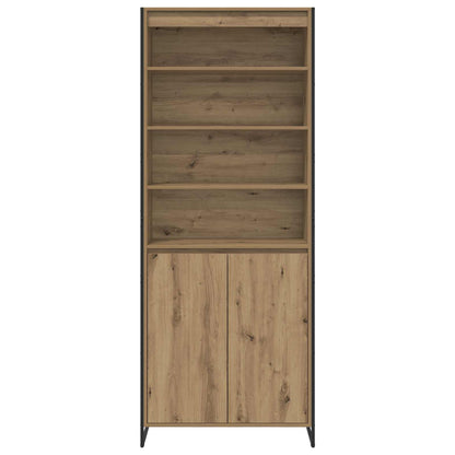 vidaXL Tall Cabinets Artisian Oak 79 x 36 x 200 cm Engineered Wood