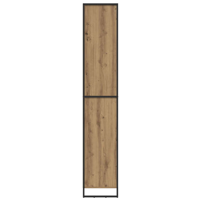 vidaXL Tall Cabinets Artisian Oak 79 x 36 x 200 cm Engineered Wood