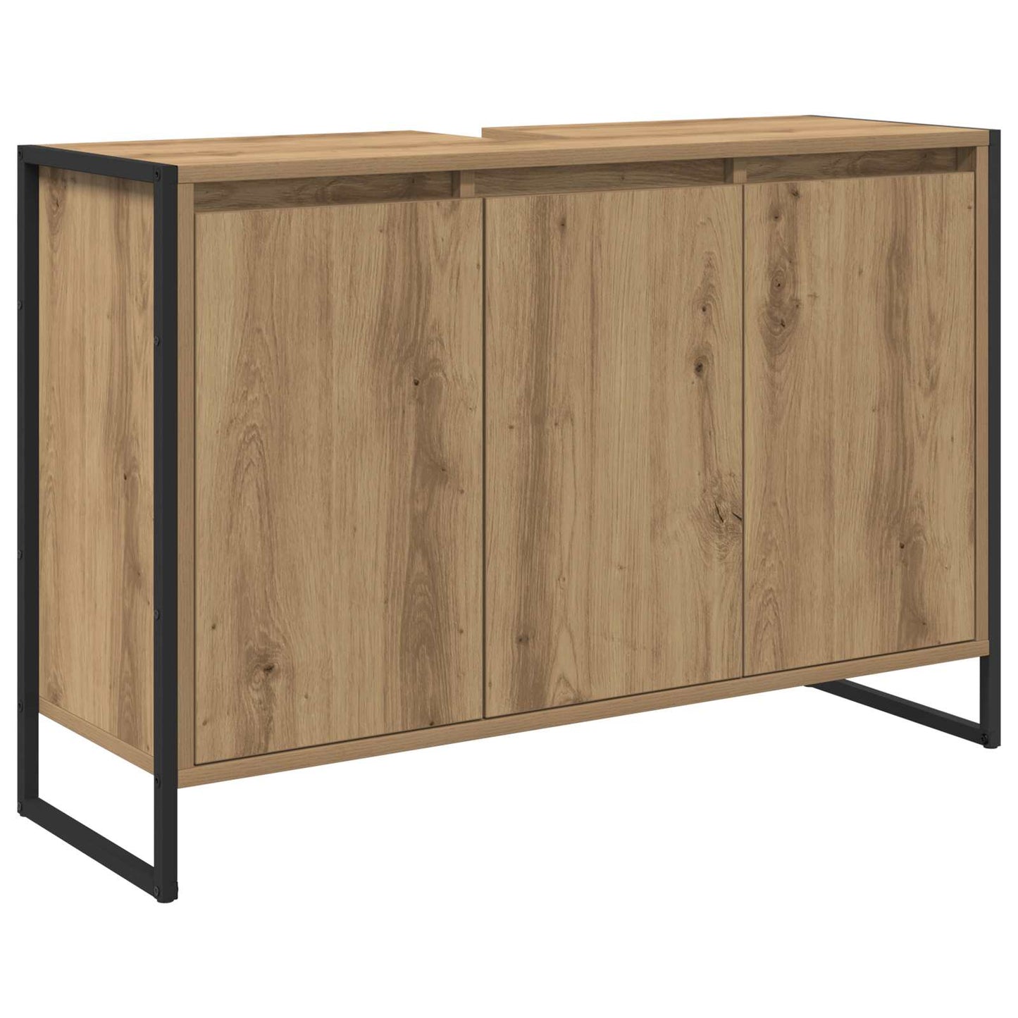 vidaXL Bathroom Furniture Set with Drawer Artisan Oak Engineered Wood