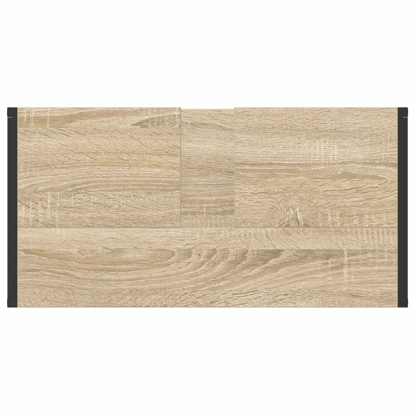 vidaXL Bathroom Furniture Set with Drawer Sonoma Oak Engineered Wood
