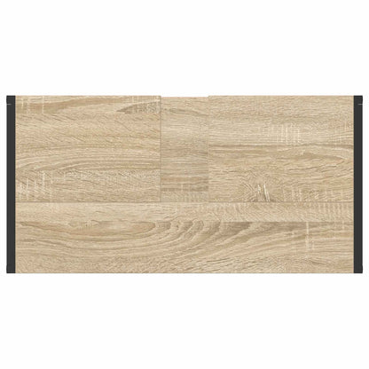 vidaXL Bathroom Furniture Set with Drawer Sonoma Oak Engineered Wood