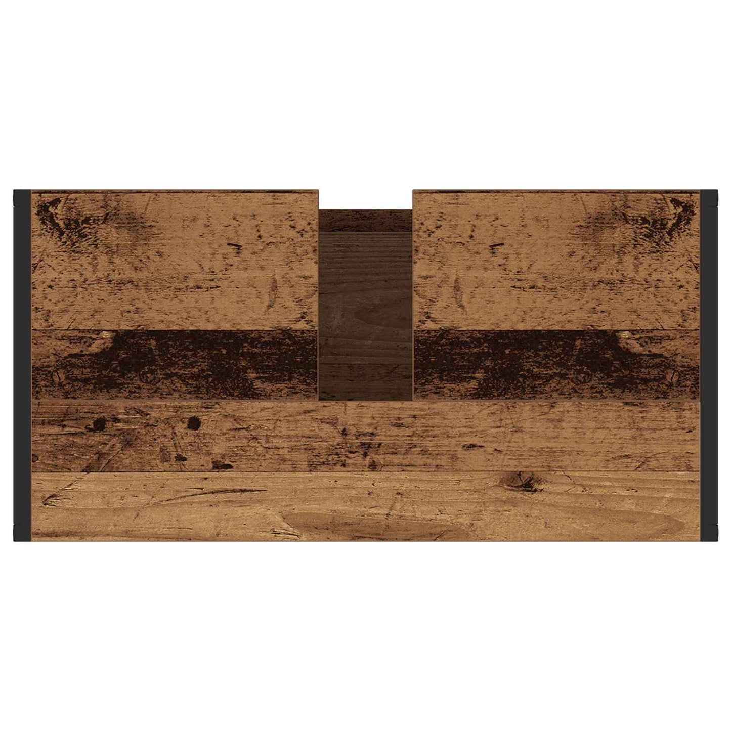 vidaXL Bathroom Furniture Set with Drawer Old Wood Engineered Wood