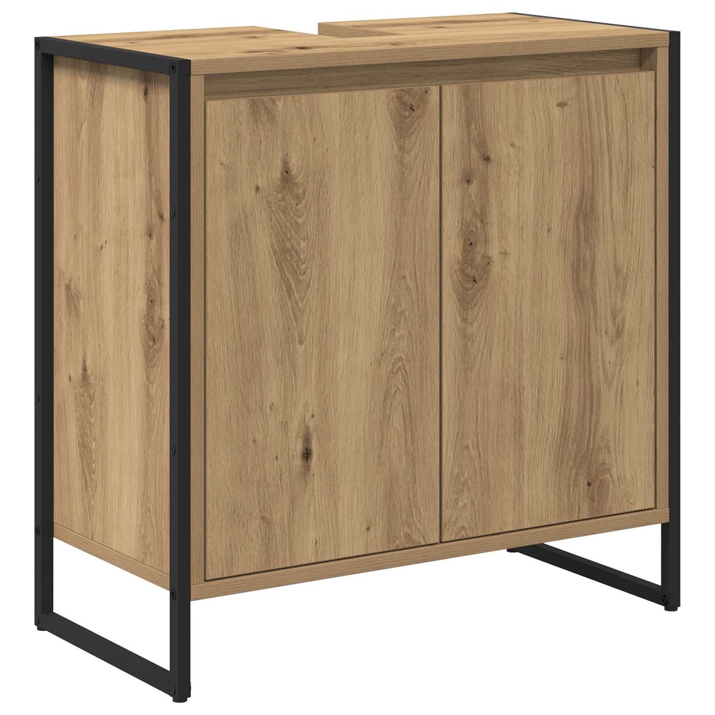 vidaXL Bathroom Furniture Set with Drawer Artisan Oak Engineered Wood