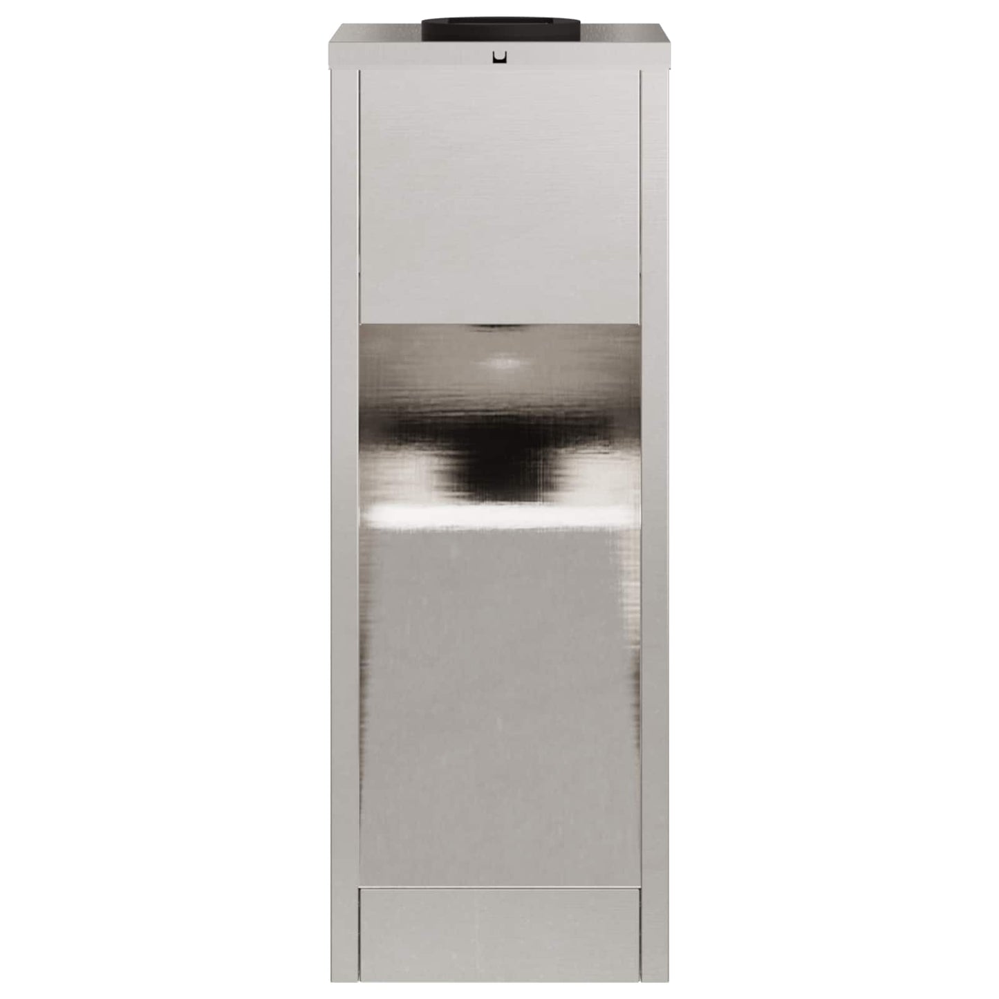 vidaXL Solar Led Pathway Light 2 pcs Silver Stainless Steel