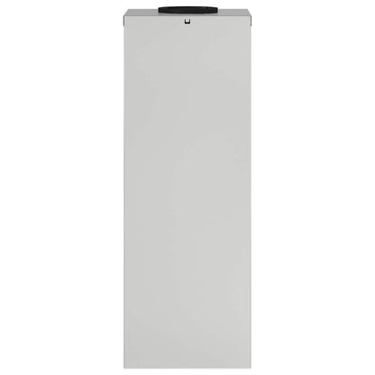 vidaXL Solar Led Pathway Light 2 pcs Silver Galvanized