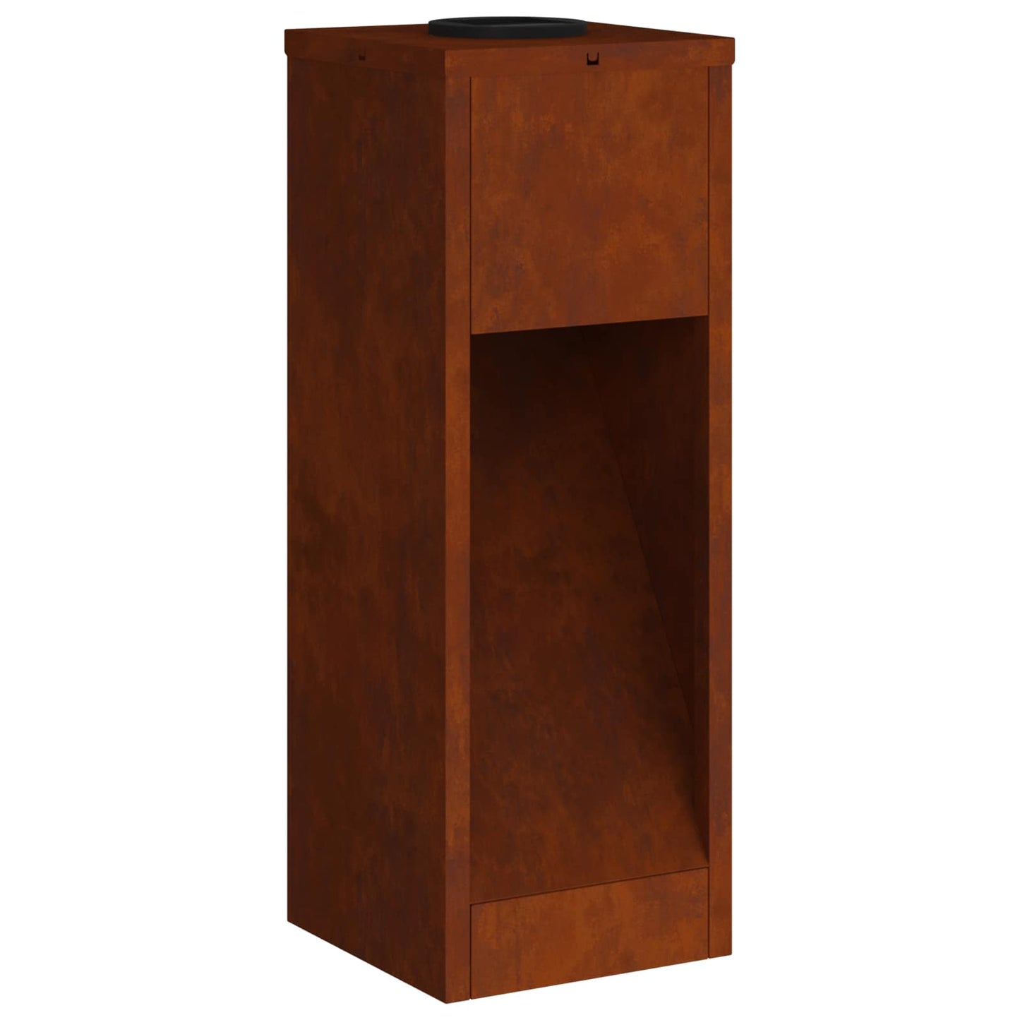 vidaXL Solar Led Pathway Light 2 pcs Bronze Weathering Steel