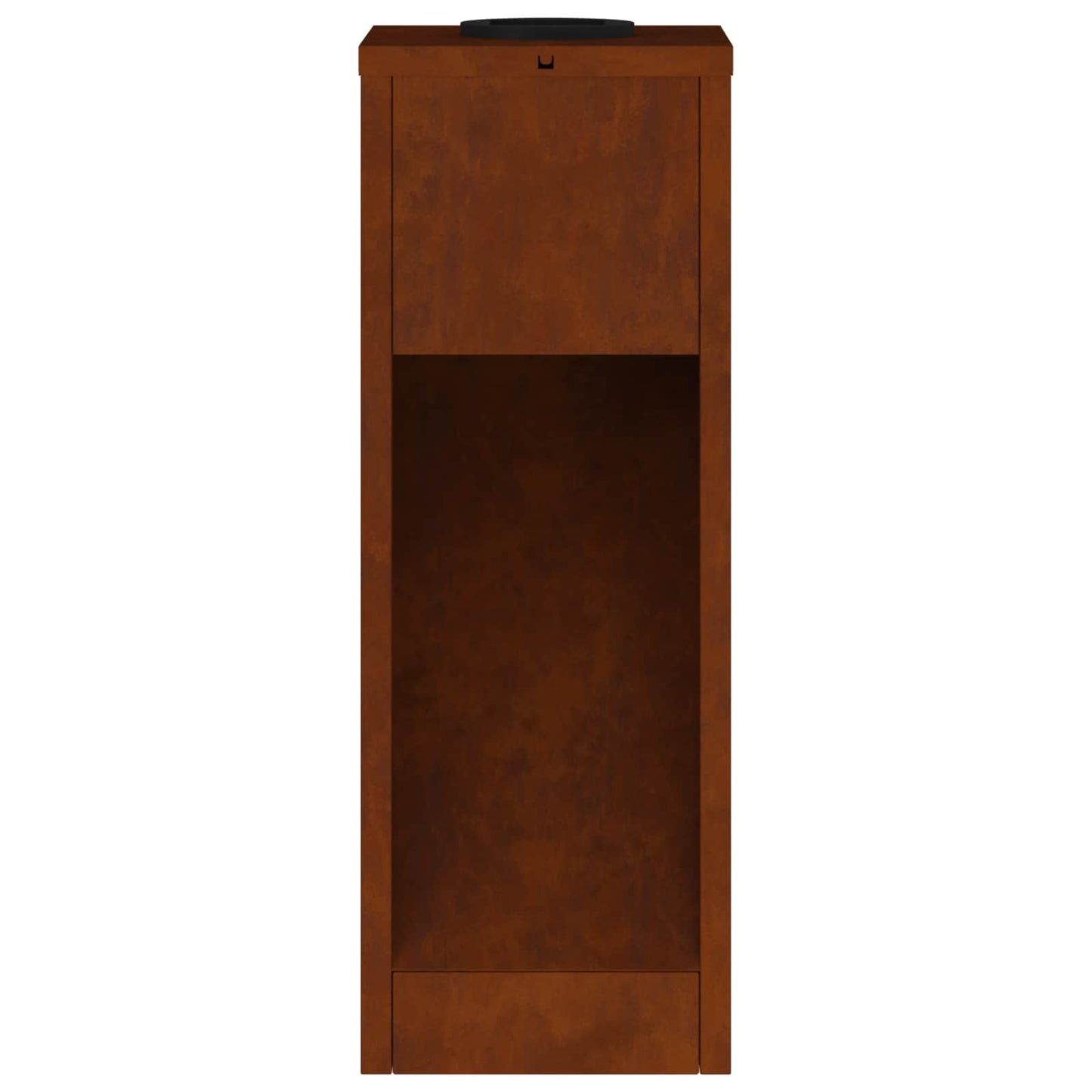 vidaXL Solar Led Pathway Light 2 pcs Bronze Weathering Steel