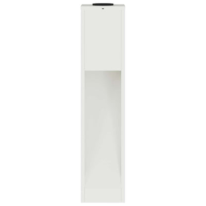 vidaXL Solar Led Pathway Light 2 pcs White Cold Rolled Steel