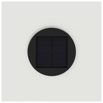 vidaXL Solar Led Pathway Light 2 pcs White Cold Rolled Steel