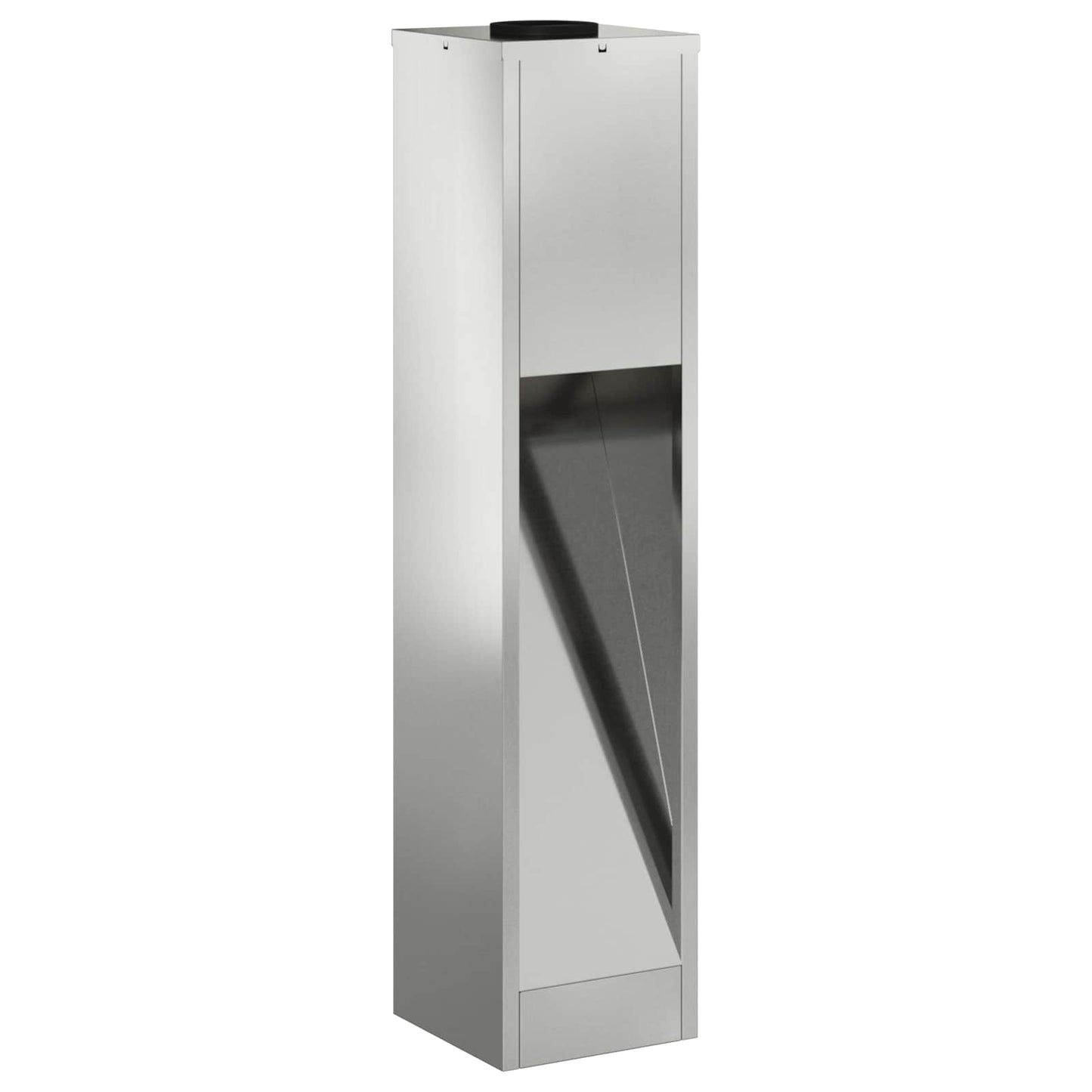 vidaXL Solar Led Pathway Light 2 pcs Silver Galvanized