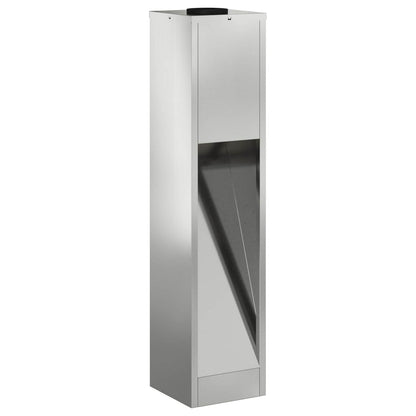 vidaXL Solar Led Pathway Light 2 pcs Silver Galvanized