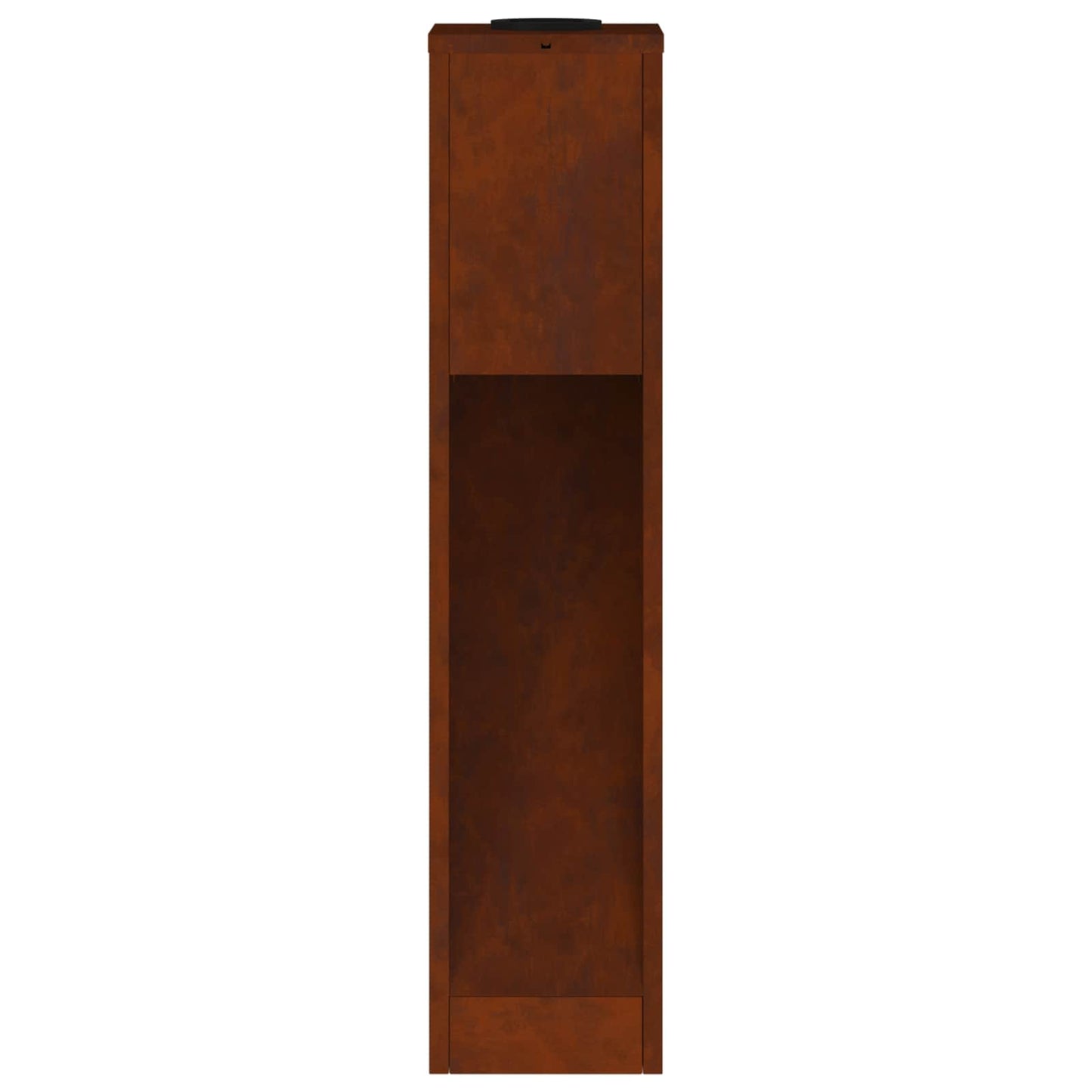 vidaXL Solar Led Pathway Light 2 pcs Bronze Weathering Steel