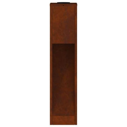 vidaXL Solar Led Pathway Light 2 pcs Bronze Weathering Steel