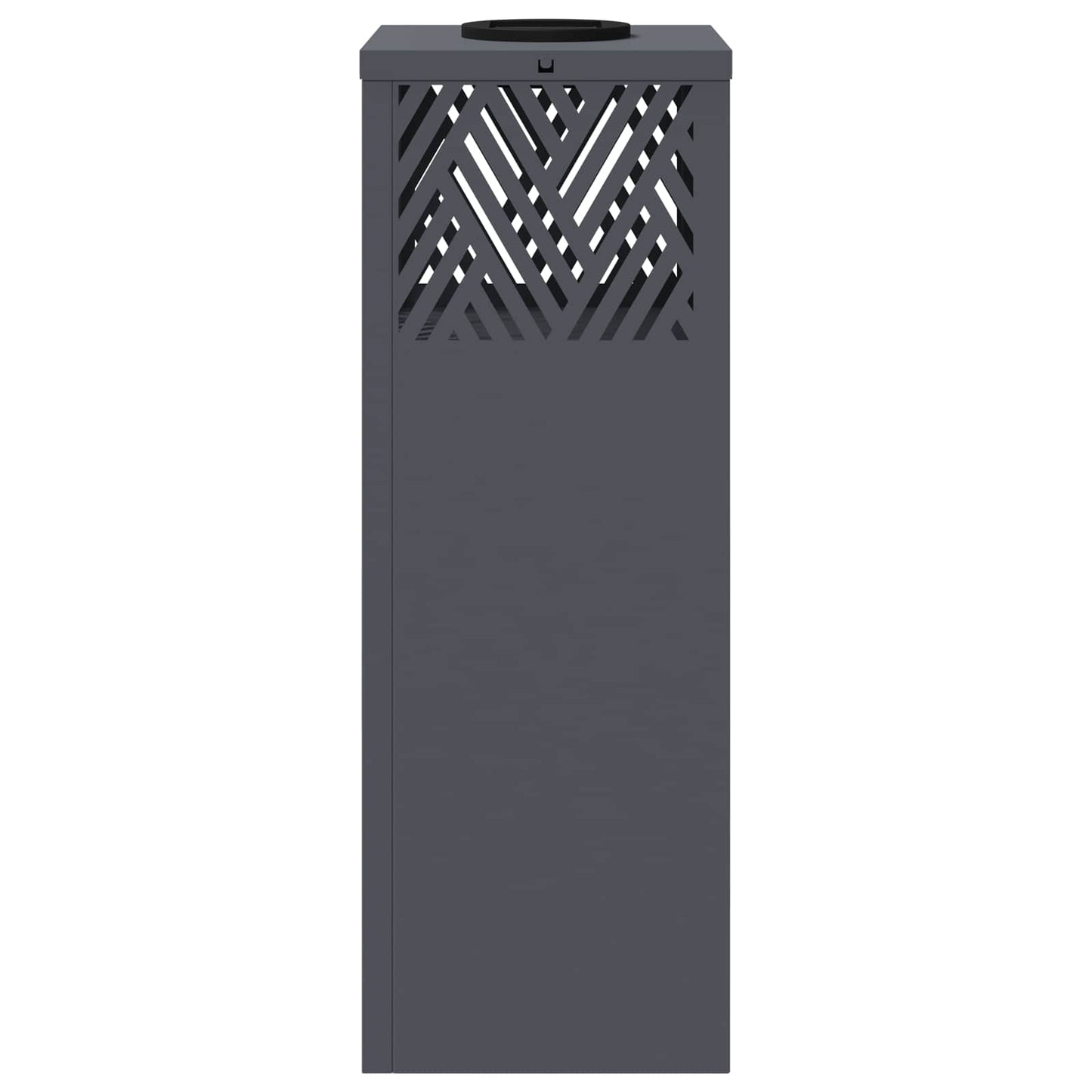 vidaXL Solar LED Pathway Light 2 pcs Anthracite Cold Rolled Steel
