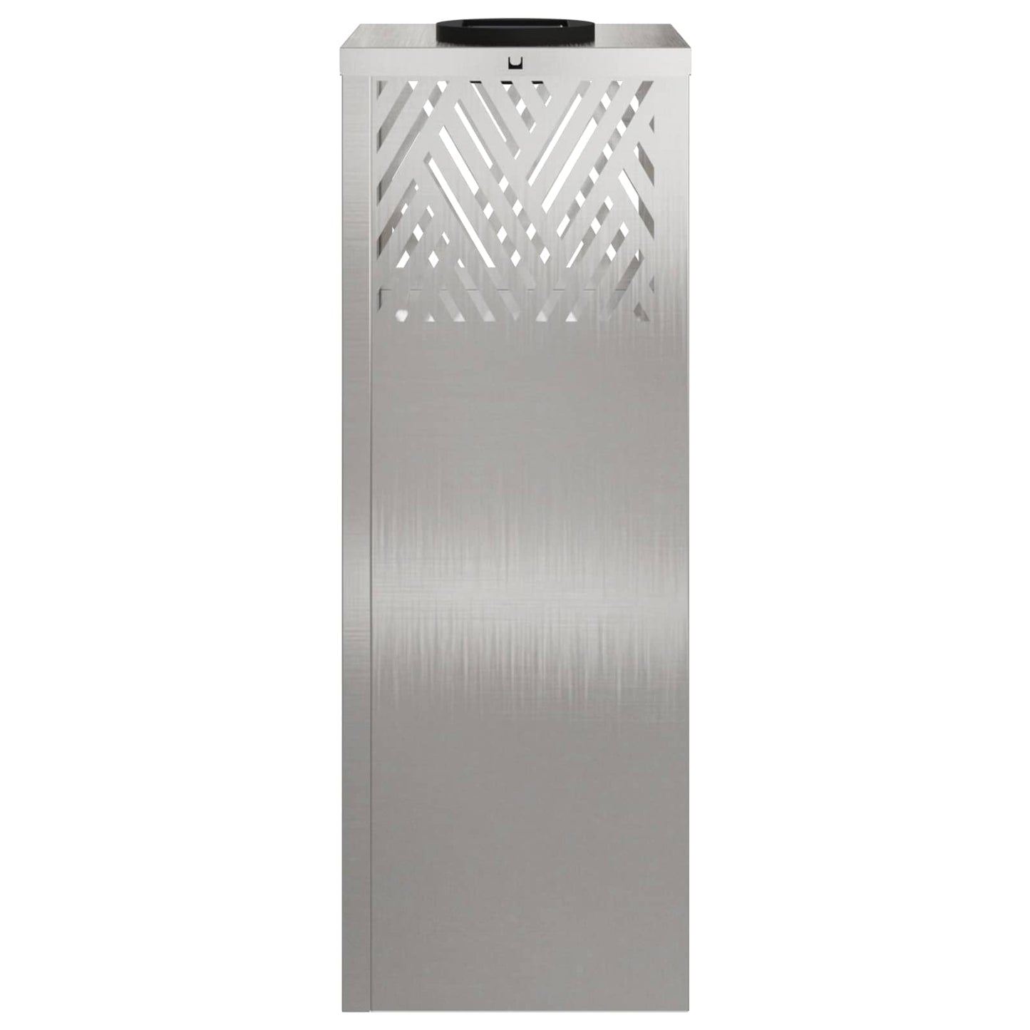 vidaXL Solar LED Pathway Light 2 pcs Silver Stainless Steel