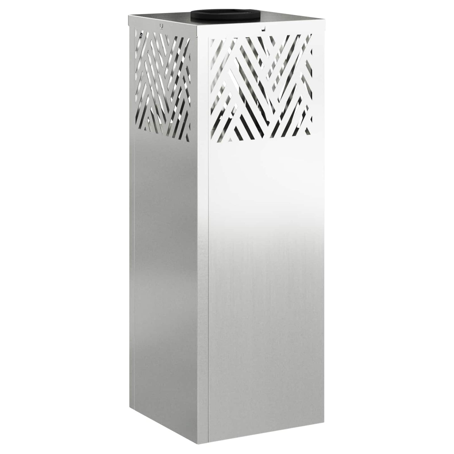 vidaXL Solar LED Pathway Light 2 pcs Silver Galvanized