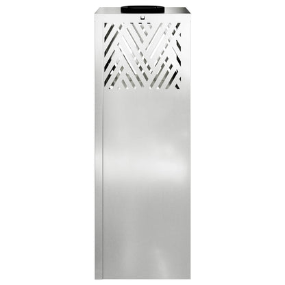 vidaXL Solar LED Pathway Light 2 pcs Silver Galvanized