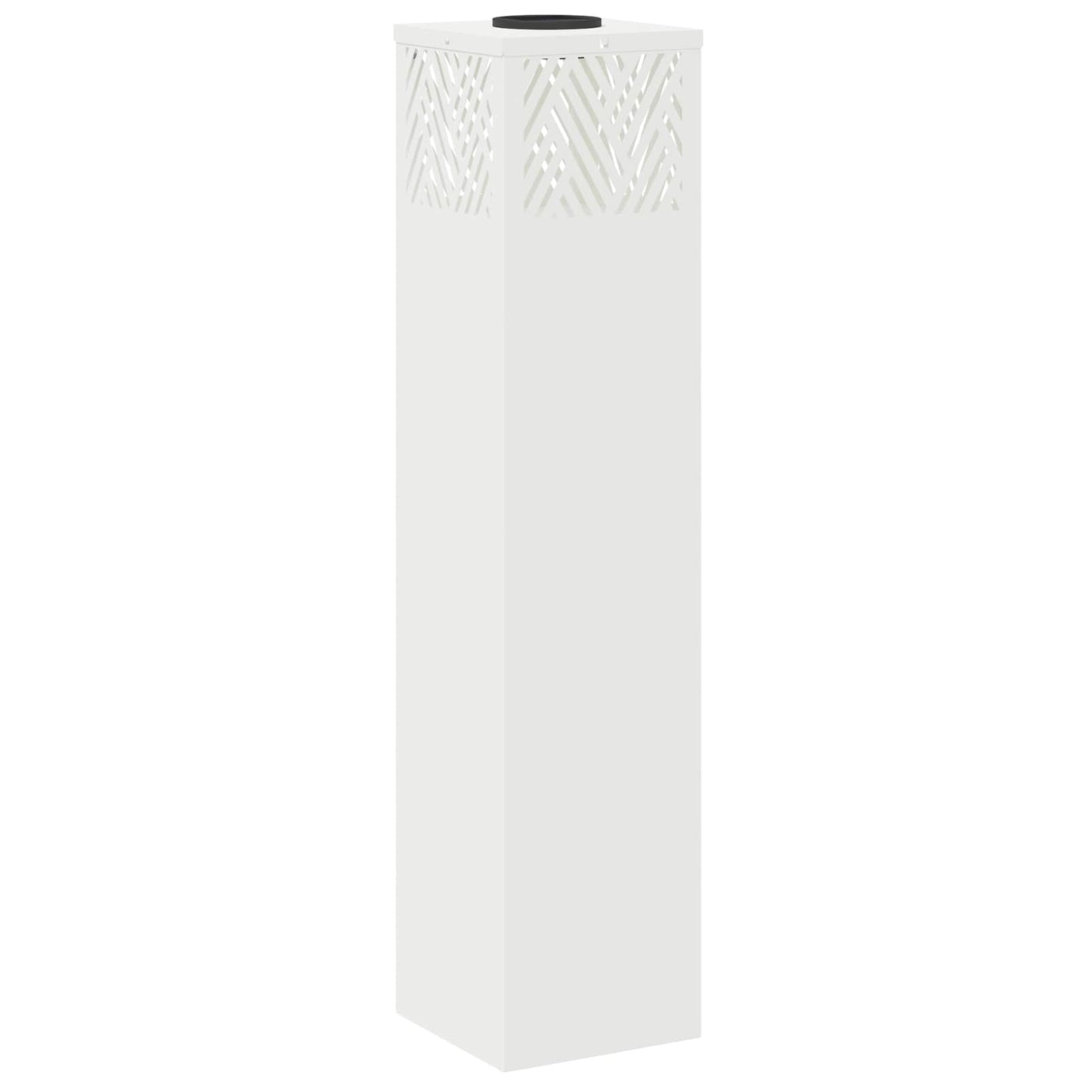 vidaXL Solar LED Pathway Light 2 pcs White Cold Rolled Steel