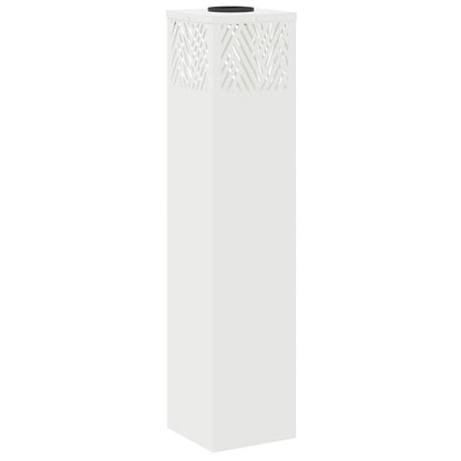 vidaXL Solar LED Pathway Light 2 pcs White Cold Rolled Steel