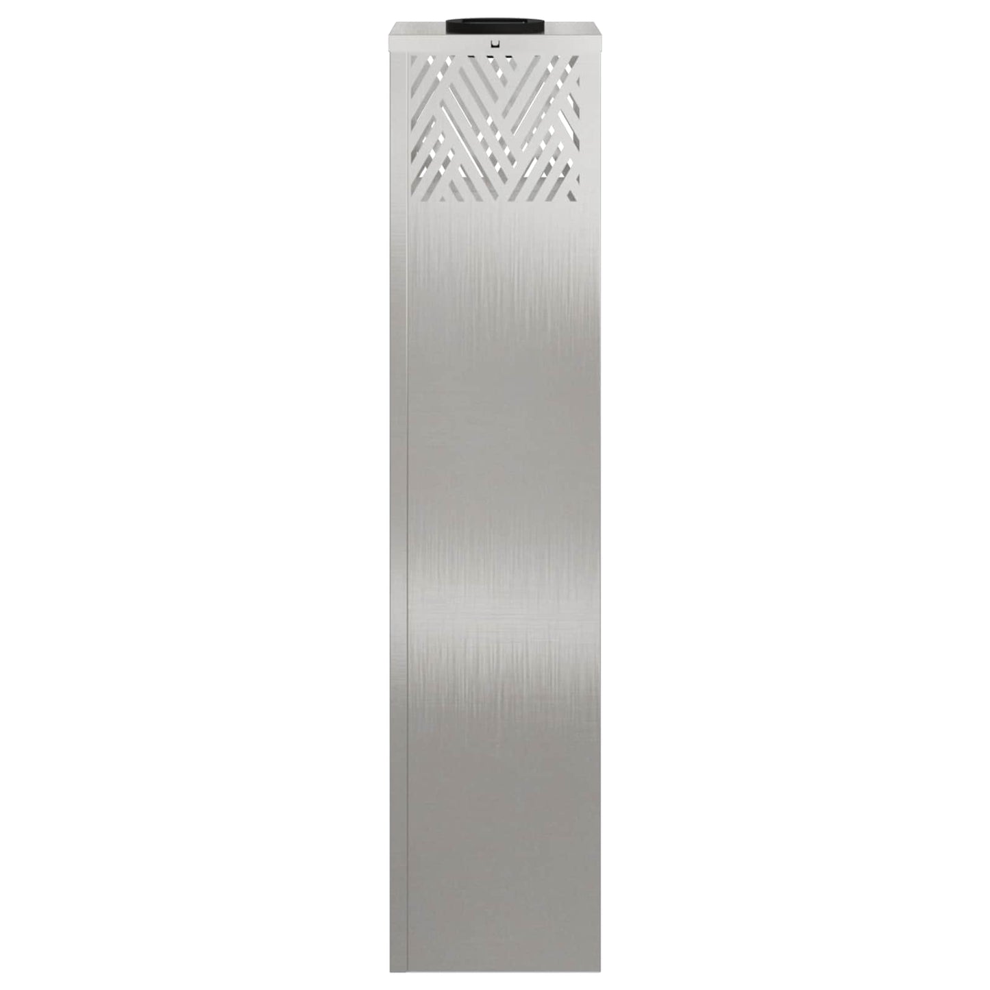 vidaXL Solar LED Pathway Light 2 pcs Silver Stainless Steel