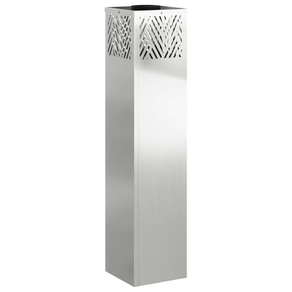 vidaXL Solar LED Pathway Light 2 pcs Silver Galvanized