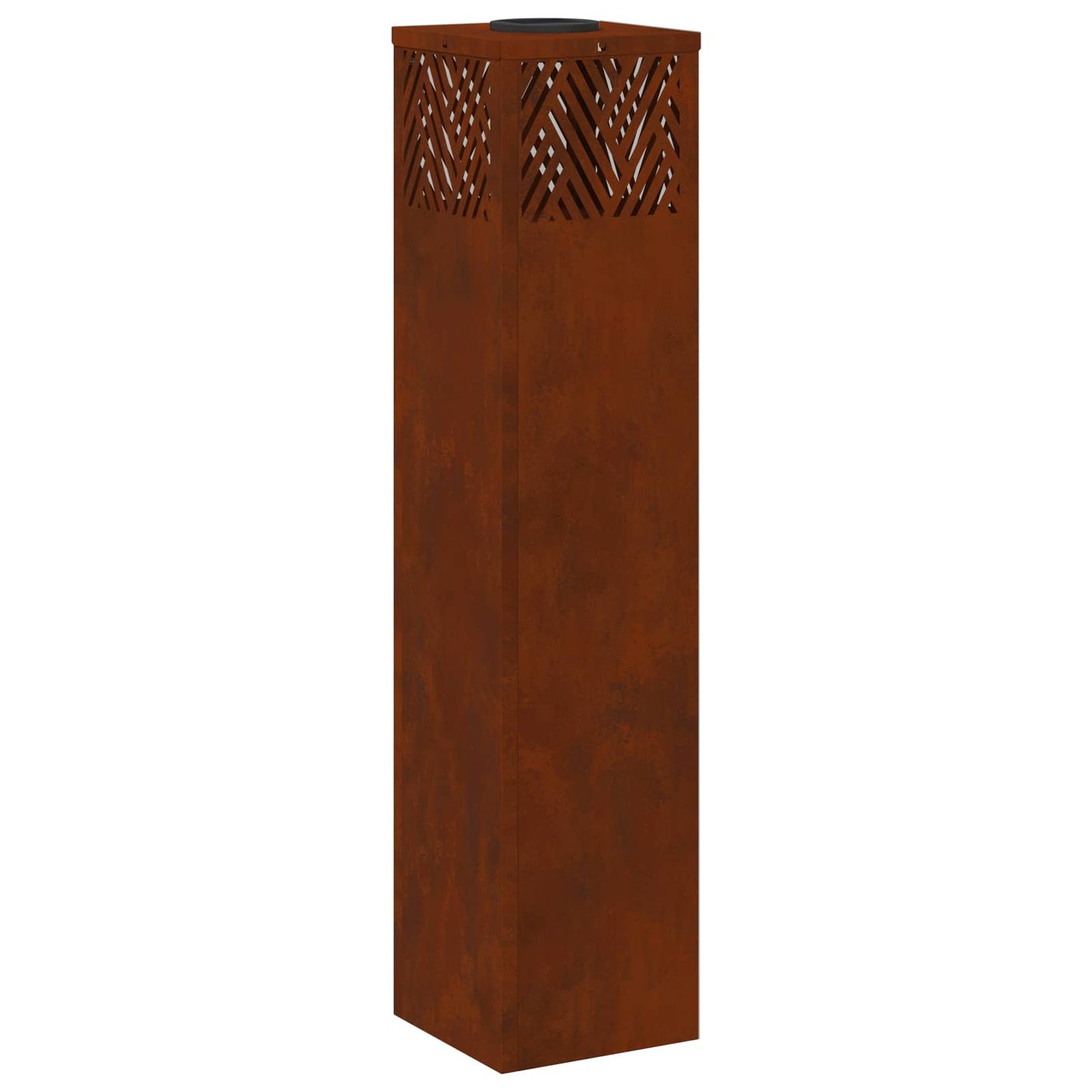 vidaXL Solar LED Pathway Light 2 pcs Bronze Weathering Steel