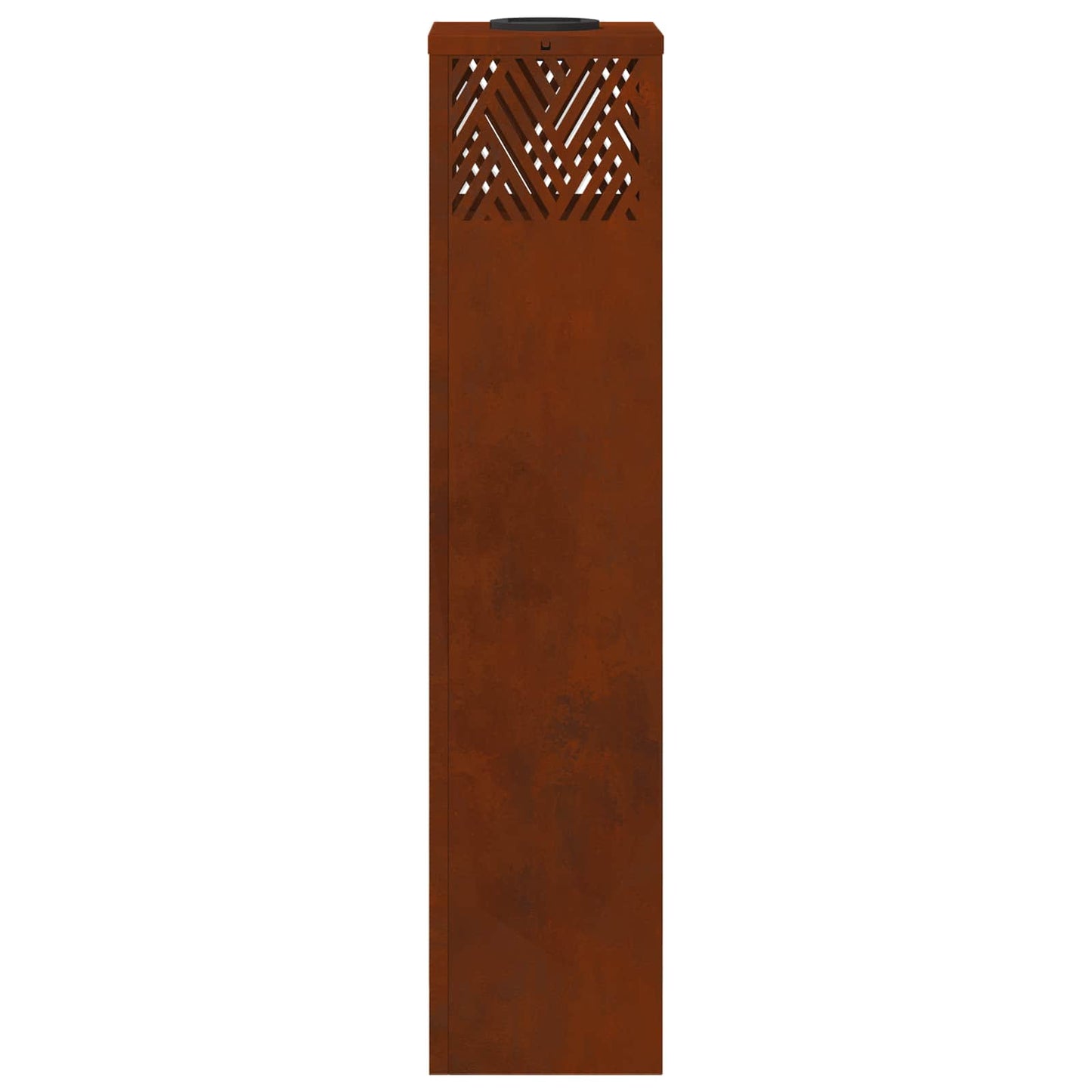 vidaXL Solar LED Pathway Light 2 pcs Bronze Weathering Steel