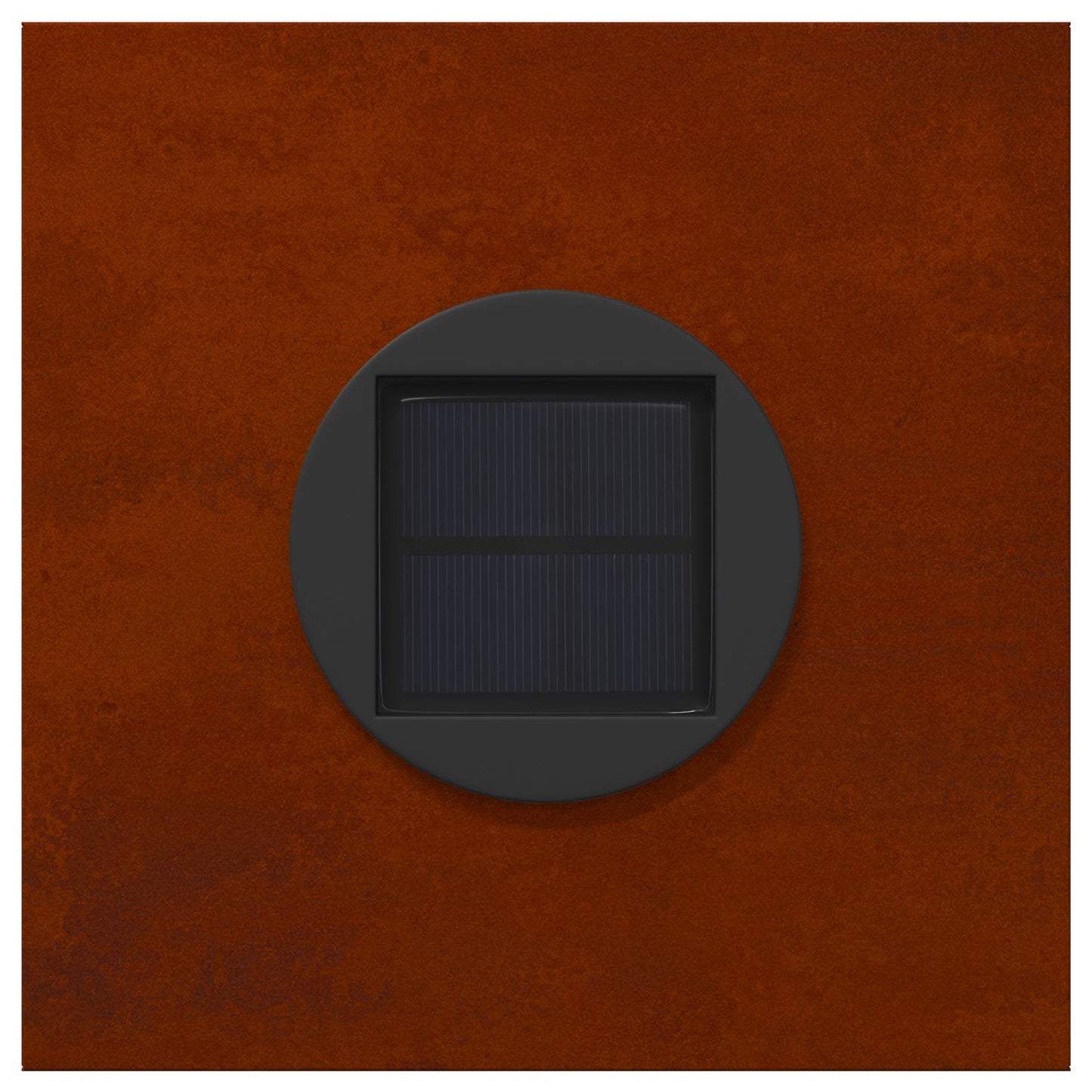 vidaXL Solar LED Pathway Light 2 pcs Bronze Weathering Steel