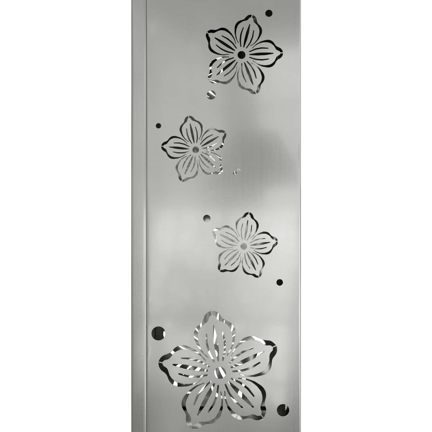 vidaXL Solar LED Pathway Light 2 pcs Silver Galvanized Steel