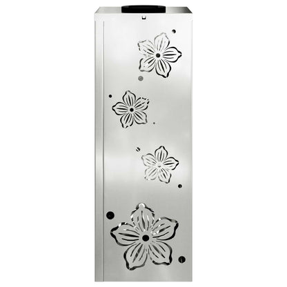 vidaXL Solar LED Pathway Light 2 pcs Silver Galvanized Steel