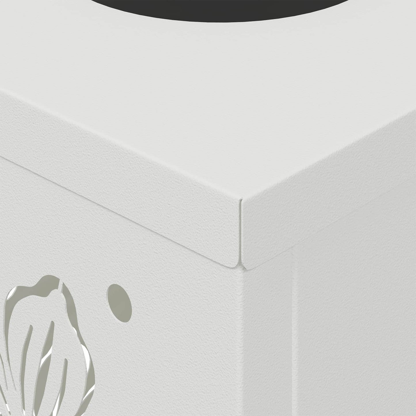 vidaXL Solar LED Pathway Light 2 pcs White Cold Rolled Steel