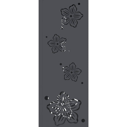 vidaXL Solar LED Pathway Light 2 pcs Anthracite Cold Rolled Steel