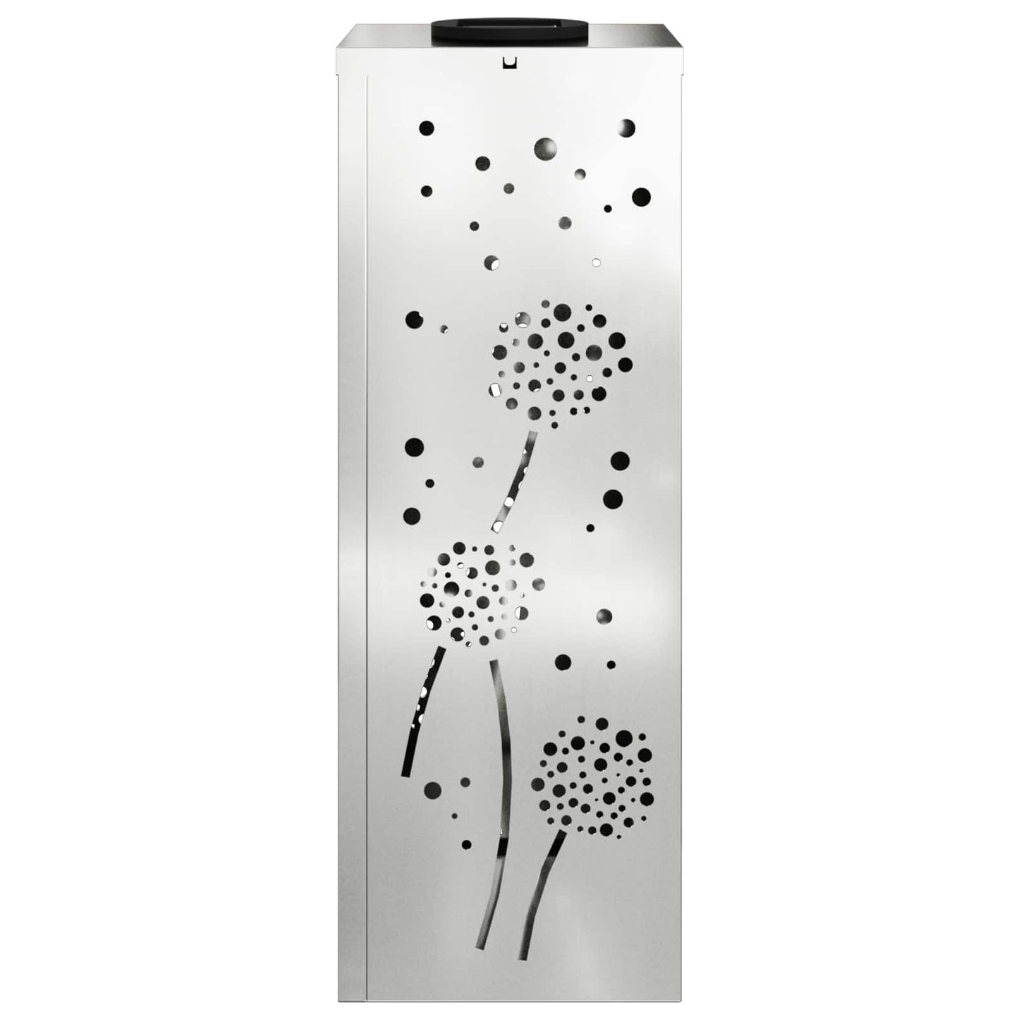 vidaXL Solar LED Pathway Light 2 pcs Silver Galvanized Steel