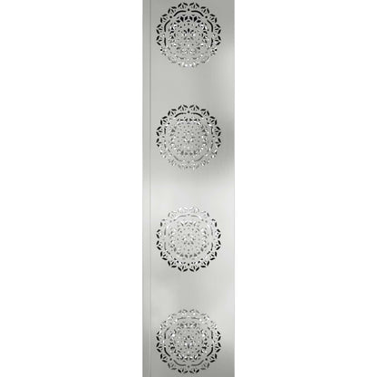 vidaXL Solar LED Pathway Light 2 pcs Silver Galvanized Steel