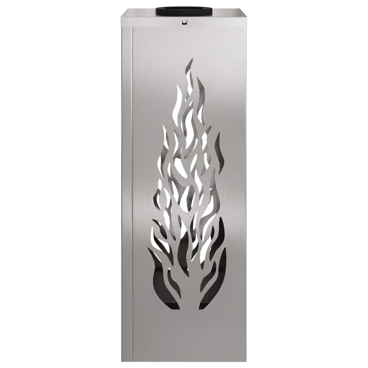 vidaXL Solar LED Pathway Light 2 pcs Silver Stainless Steel