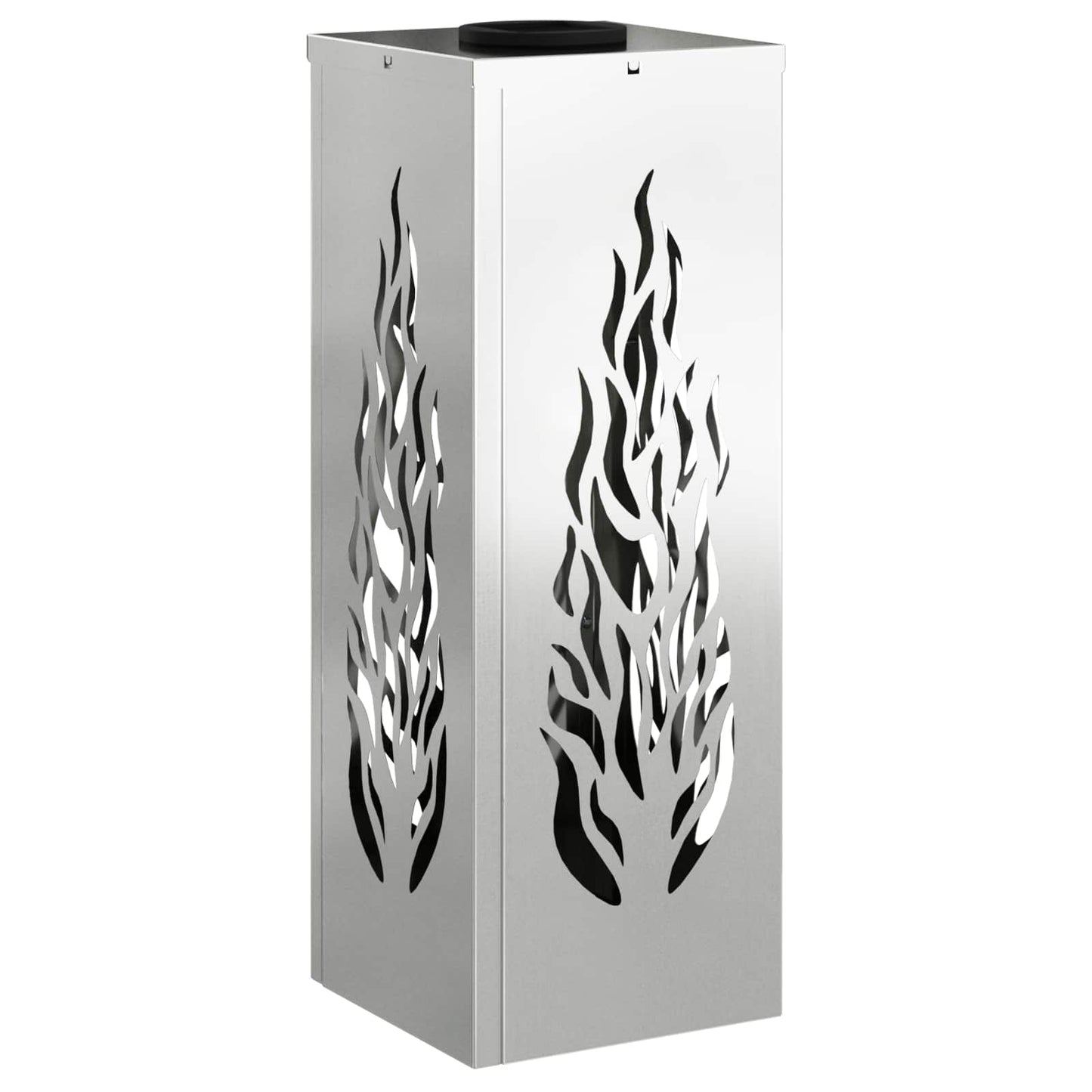 vidaXL Solar LED Pathway Light 2 pcs Silver Galvanized Steel
