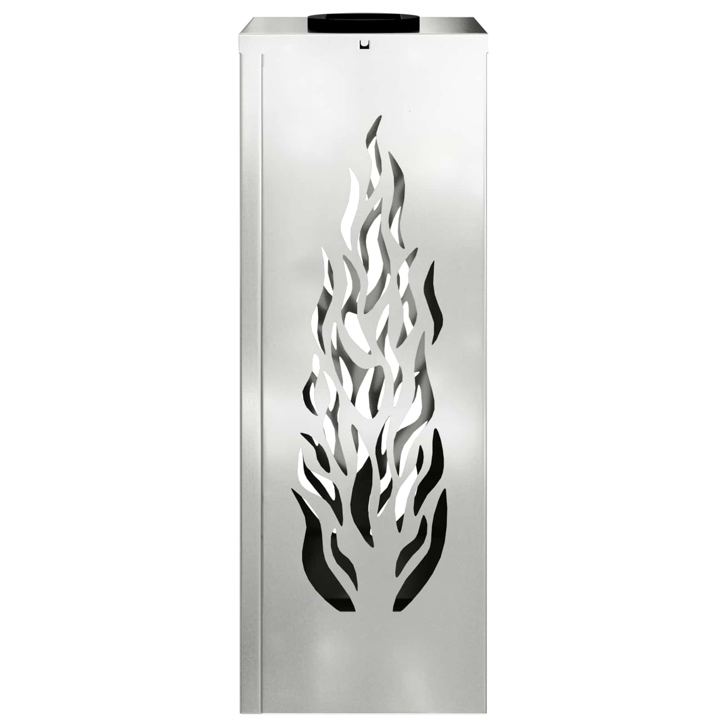 vidaXL Solar LED Pathway Light 2 pcs Silver Galvanized Steel