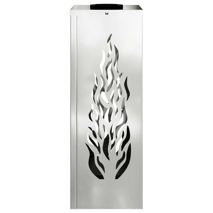 vidaXL Solar LED Pathway Light 2 pcs Silver Galvanized Steel