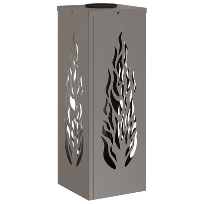 vidaXL Solar LED Pathway Light 2 pcs Bronze Weathering Steel