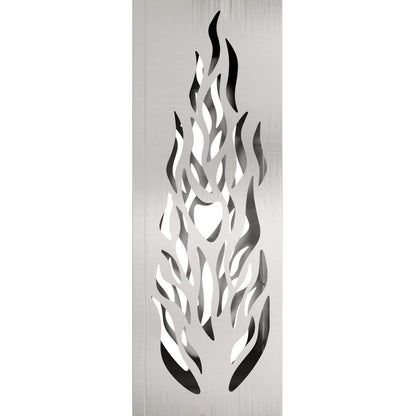 vidaXL Solar LED Pathway Light 2 pcs Silver Stainless Steel