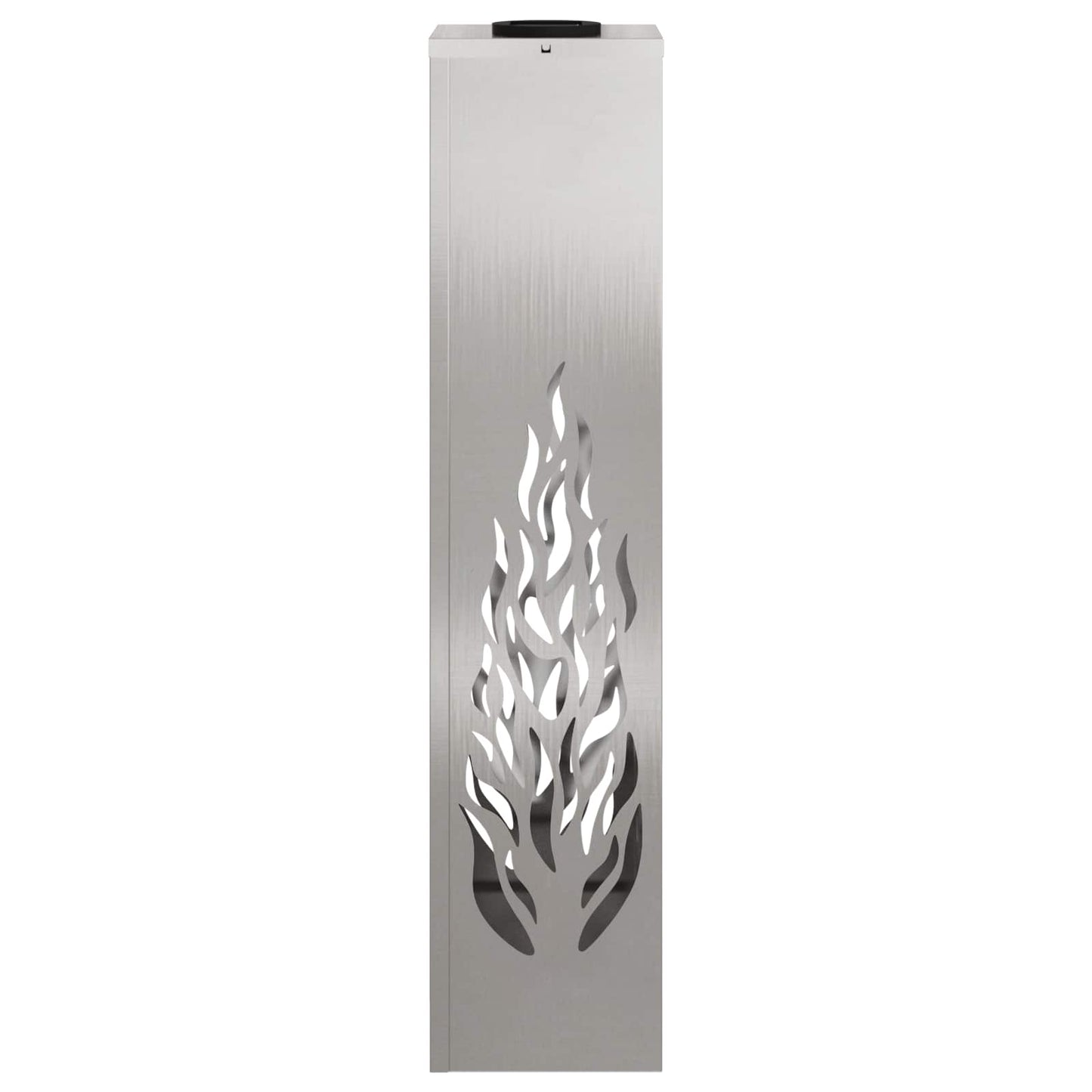 vidaXL Solar LED Pathway Light 2 pcs Silver Stainless Steel