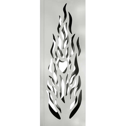 vidaXL Solar LED Pathway Light 2 pcs Silver Galvanized Steel