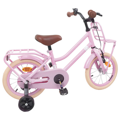vidaXL Kids Bike 12 Inches for 2-4 Years Old Light Pink
